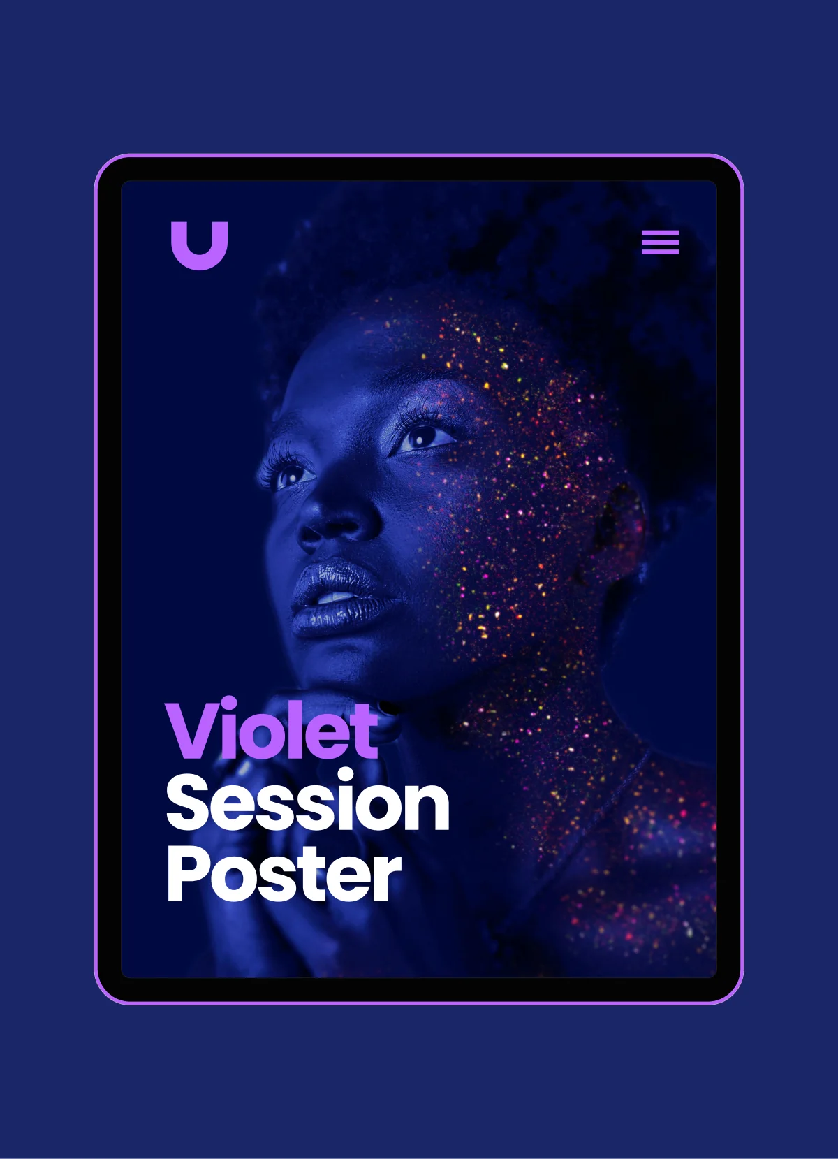 Violet Session Poster Beagency8 Portfolio Pic2